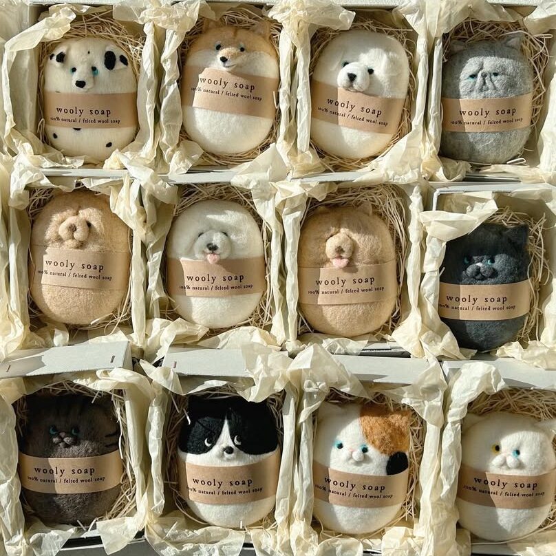 羊毛石鹸